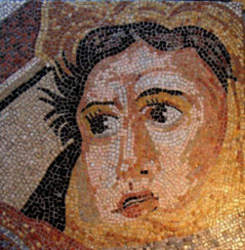 Œuvre contemporaine nommée « La bataille d Issos, personnage de la Fresque de Pompéi », Réalisée par JéRôME