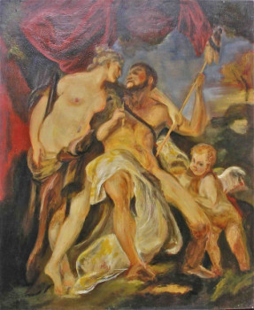 Œuvre contemporaine nommée « Hercules », Réalisée par CHRISTIAN DOLLET