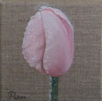 Œuvre contemporaine nommée « Tulipe candide », Réalisée par PATCHA CRéATIONS
