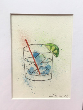 Œuvre contemporaine nommée « Collection « les cocktails » 2 », Réalisée par PATRICIA DELEY