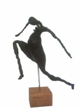 Œuvre contemporaine nommée « Envolée nue », Réalisée par JEAN-CLAUDE DA SILVA