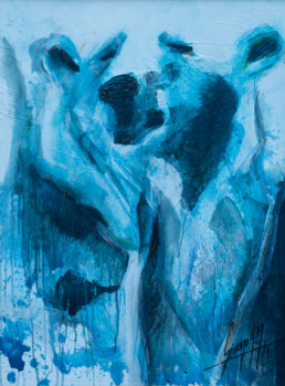 Œuvre contemporaine nommée « Polar1 », Réalisée par ėCLABOUSSEUR D'ART