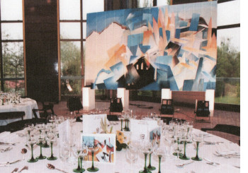 Œuvre contemporaine nommée « le palais des congres de STRASBOURG », Réalisée par GEFE