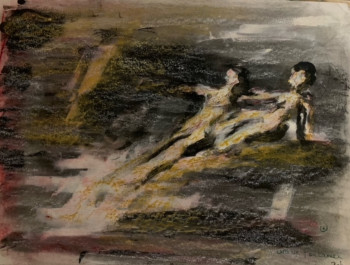 Œuvre contemporaine nommée « Le chariot du désir », Réalisée par VFB VALéRIE FONTANIER BELZA