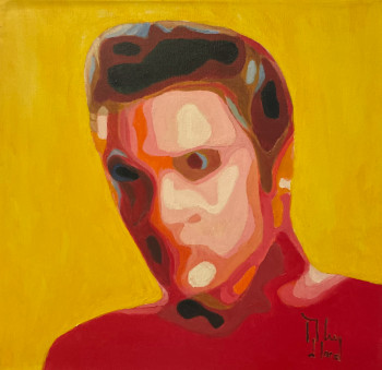 Œuvre contemporaine nommée « Retrato de Elvis », Réalisée par ROMAN MANRIQUE DE LARA