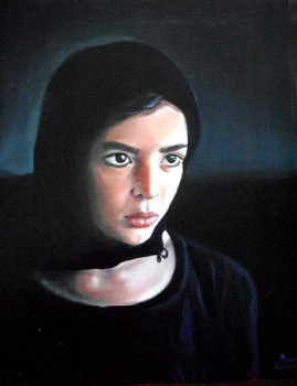 Œuvre contemporaine nommée « L'Afghane », Réalisée par ANNE CABROL