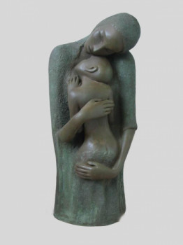 Œuvre contemporaine nommée « maternité », Réalisée par CRIS PEREBY